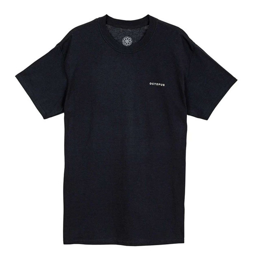 Tees * | Octopus Logo Tee Mens In Black