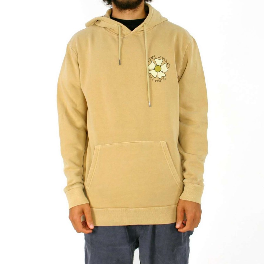 Jumpers & Hoodies * | Trigger Bros Gail Couper Hoodie Mens In Antelope Brown