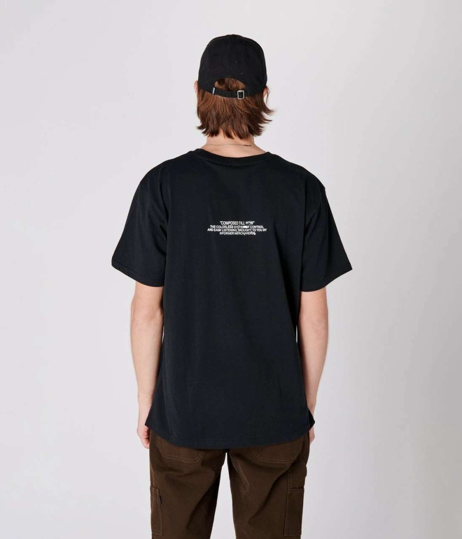 Tees * | Former Composed Tee Mens In Black