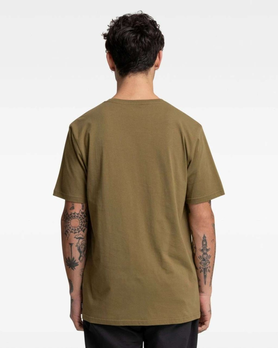 Tees * | Hurley Fastlane Tee Mens In Martini Olive Green