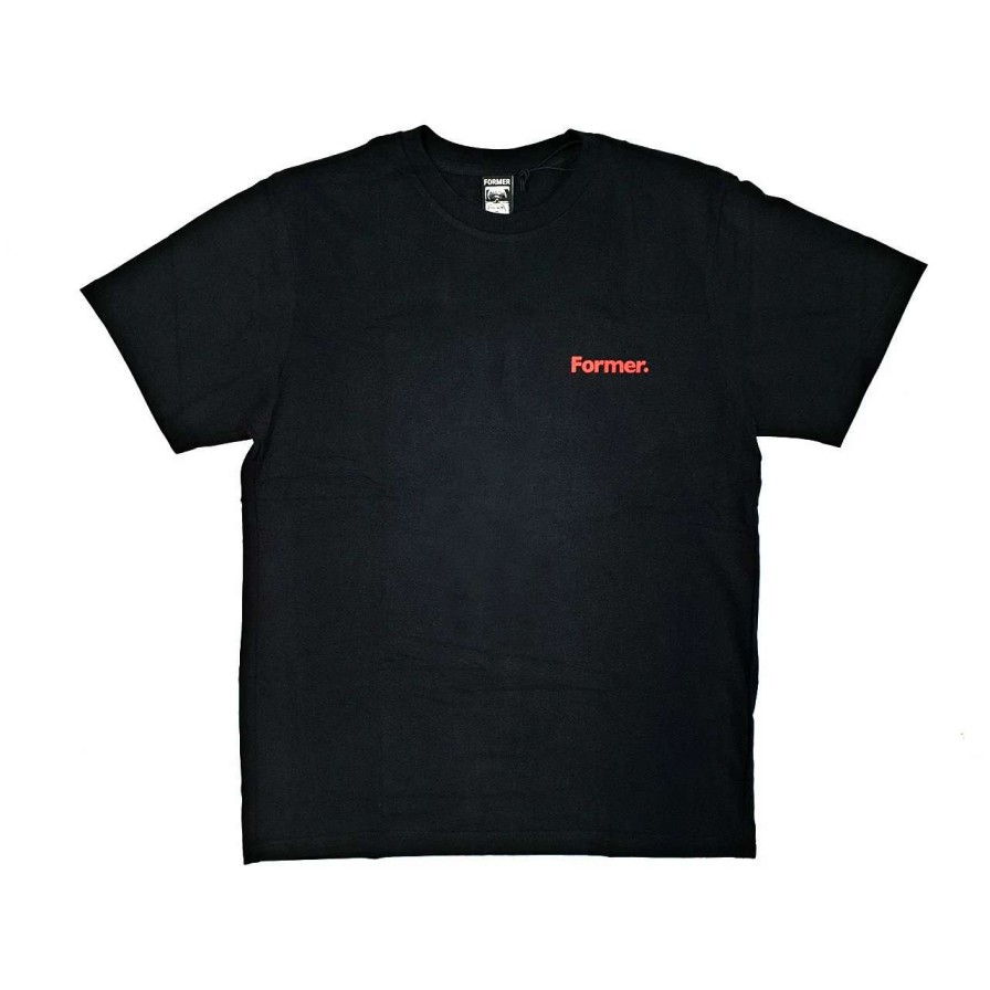 Tees * | Former Reaction Tee Mens In Black