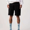 Bottoms * | Afends Ninety Twos Recycled Fixed Waist Short Mens In Black