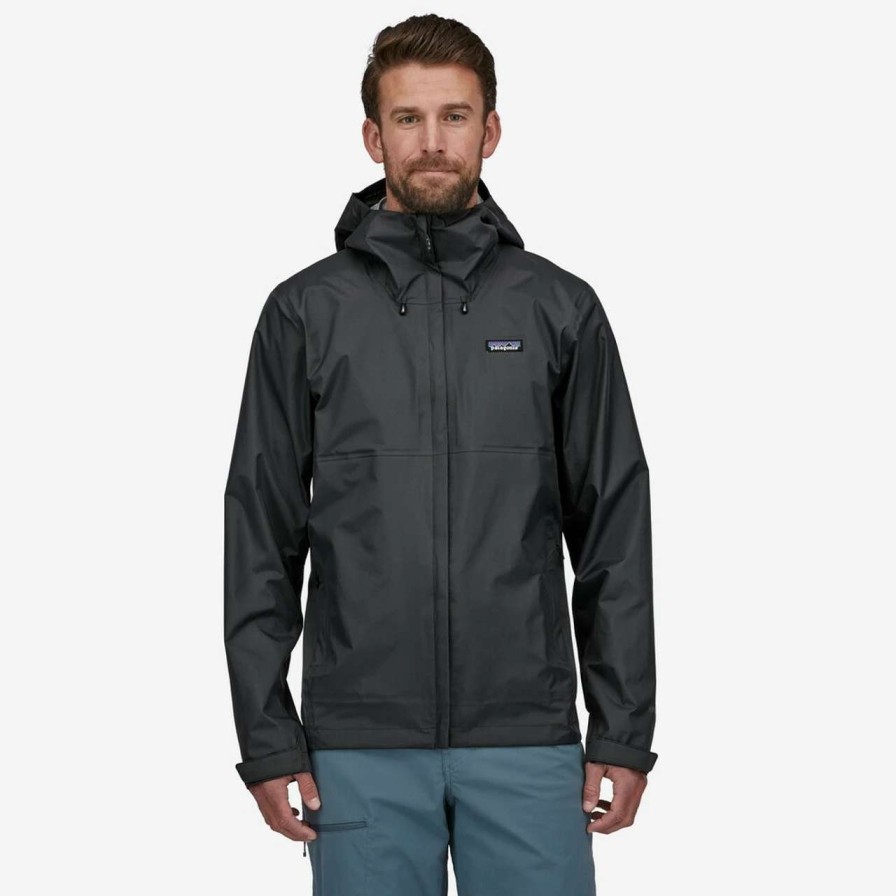 Jackets * | Patagonia Torrentshell 3 Layer Jacket Mens In Black