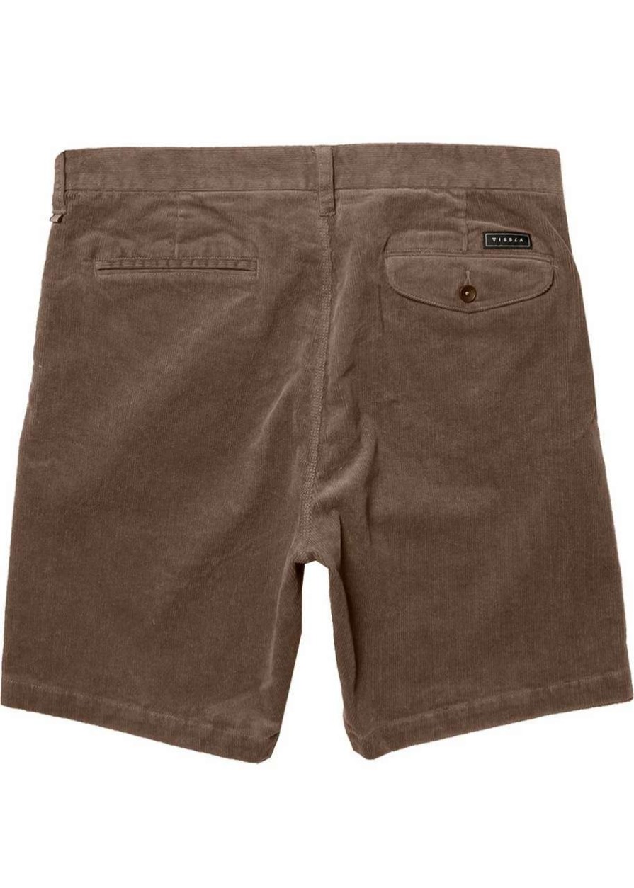 Bottoms * | Vissla No C Cord 19In Walkshort Mens In Driftwood Brown