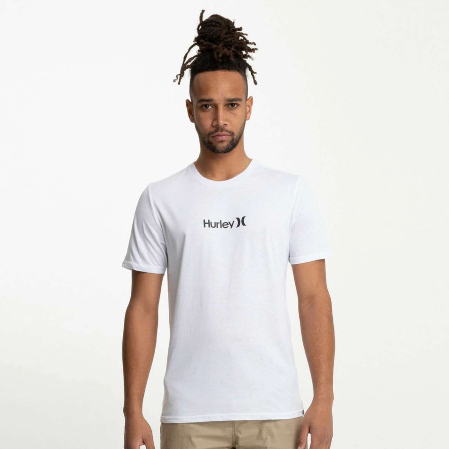 Tees * | Hurley H20 Dri One And Only Tee Mens In White