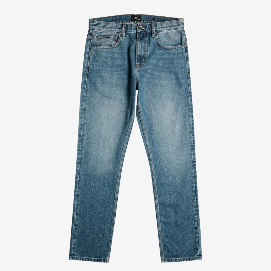 Bottoms * | Quiksilver Modern Wave Jean Mens In Aged Blue