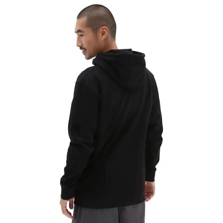 Jumpers & Hoodies * | Vans Varsity Pullover Hoodie Mens In Black