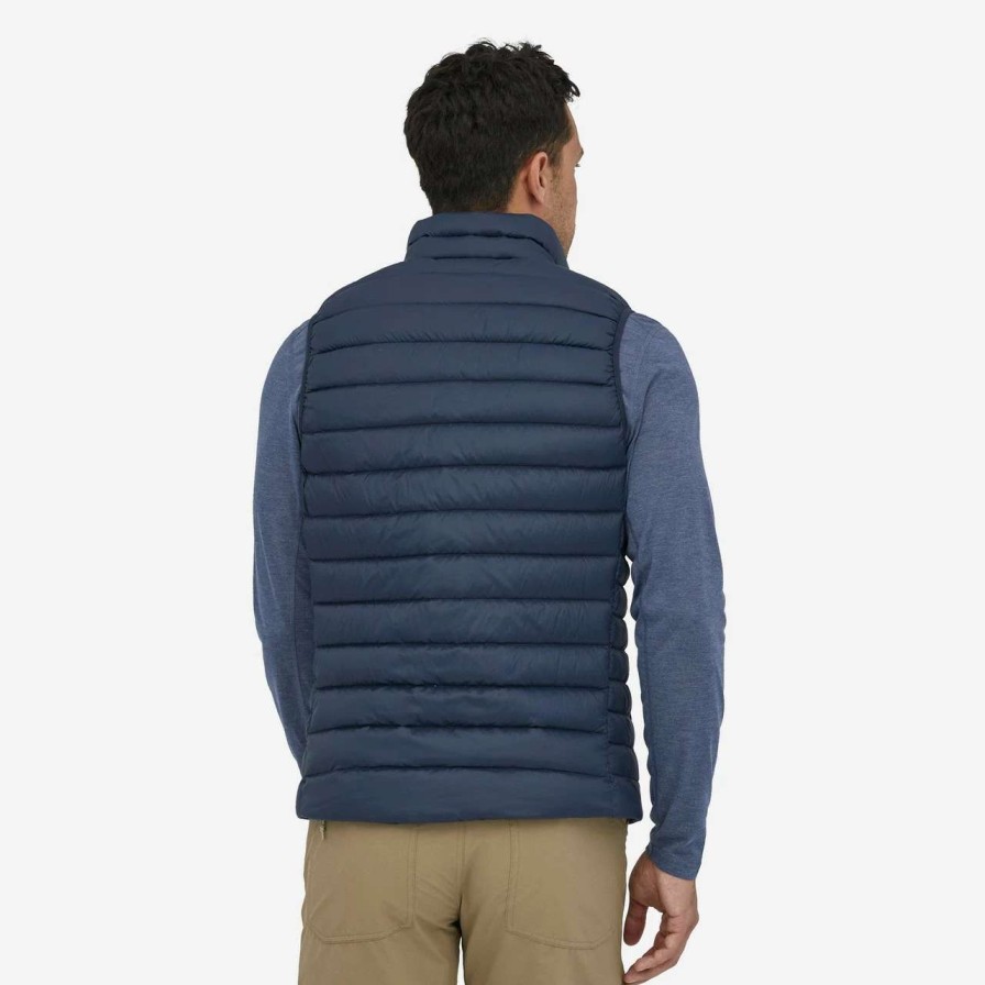 Jackets * | Patagonia Down Sweater Vest Mens In New Navy Blue