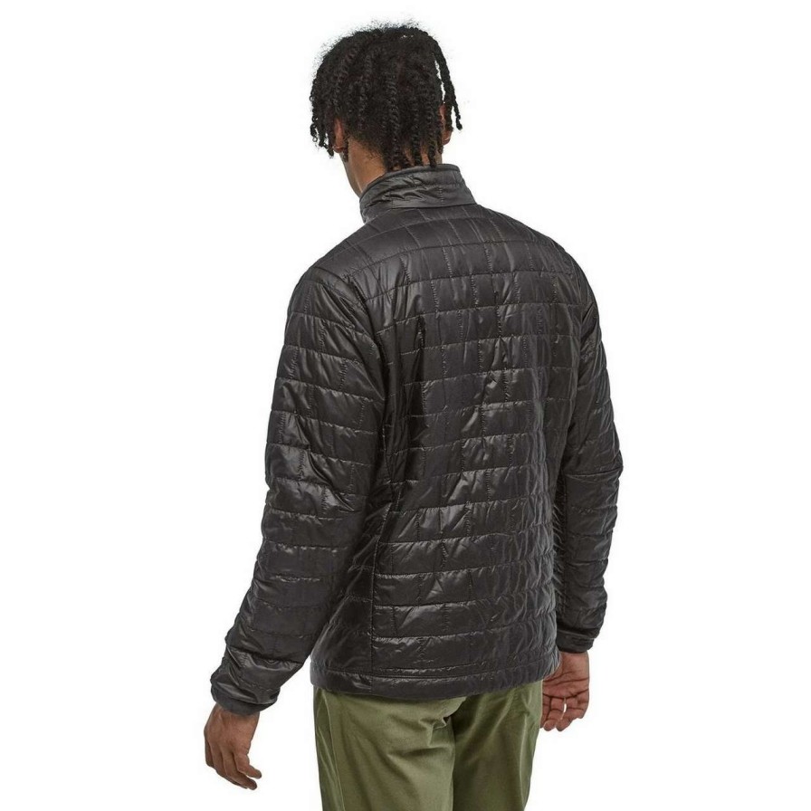 Jackets * | Patagonia Nano Puff Jacket Mens In Black