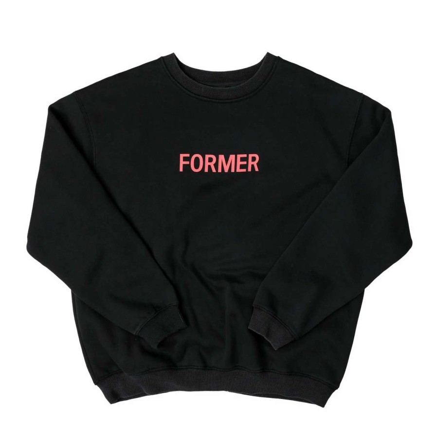 Jumpers & Hoodies * | Former Legacy Crew Mens In Red Black