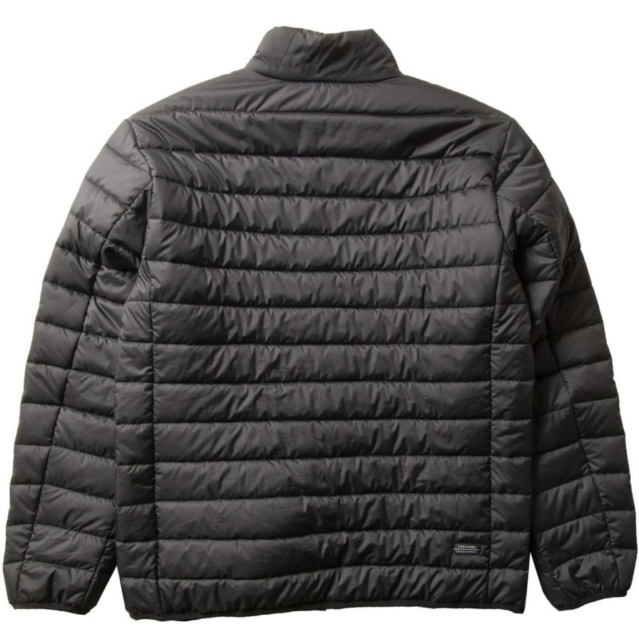 Jackets * | Vissla Easy Seas Eco Puff Jacket Mens In Black