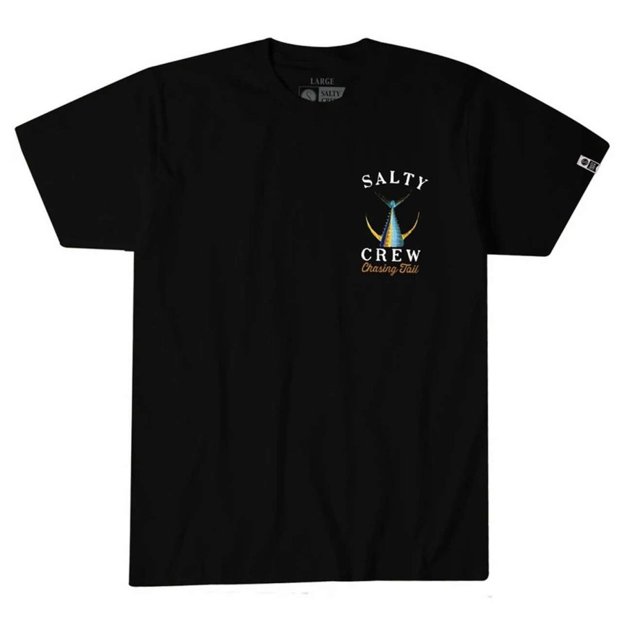 Tees * | Salty Crew Tailed Tee Mens In Black