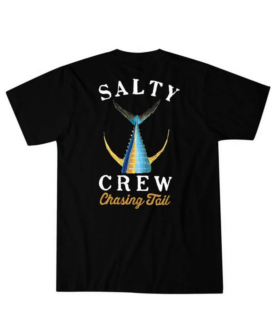 Tees * | Salty Crew Tailed Tee Mens In Black