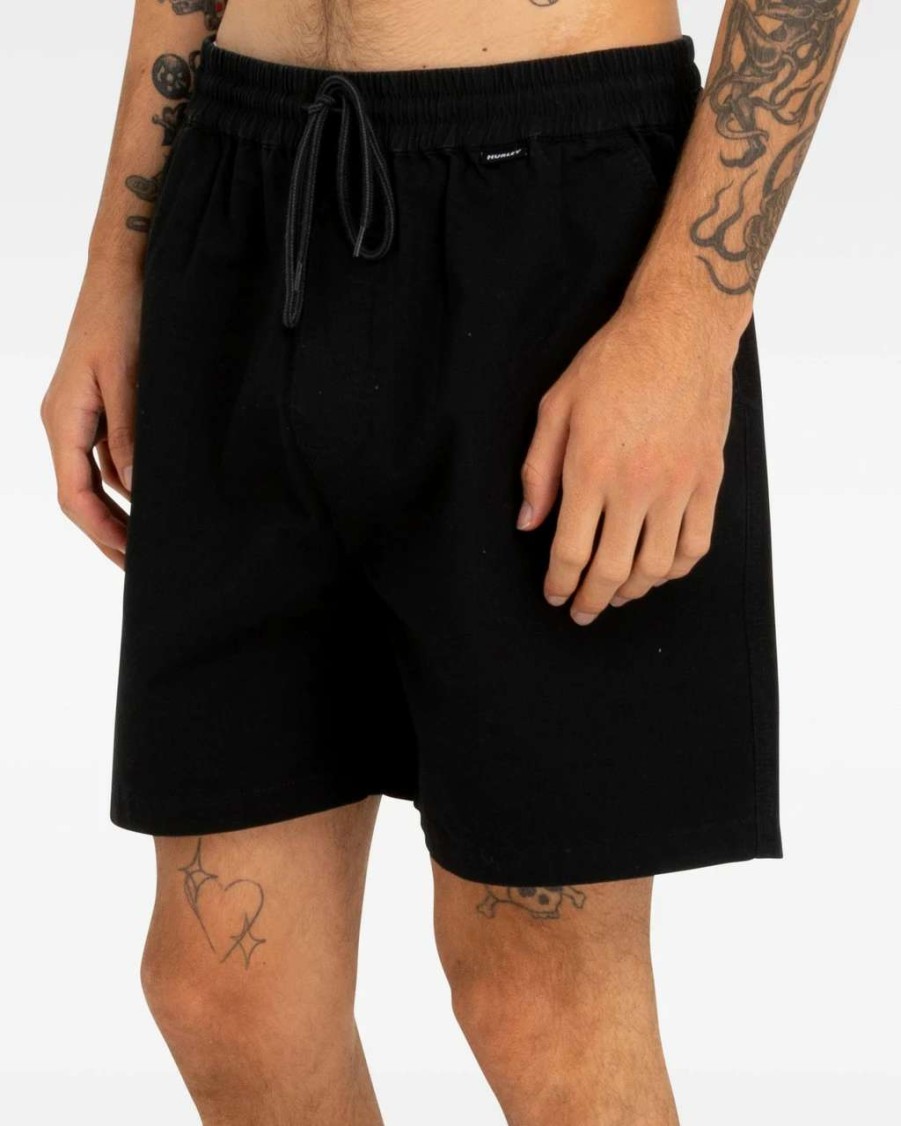 Bottoms * | Hurley Supply Volley Walkshort Mens In Black