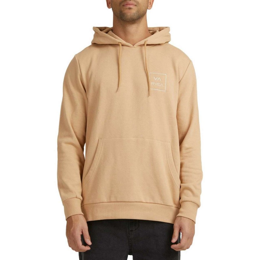 Jumpers & Hoodies * | Rvca All The Ways Hoodie Mens In Burlap Beige