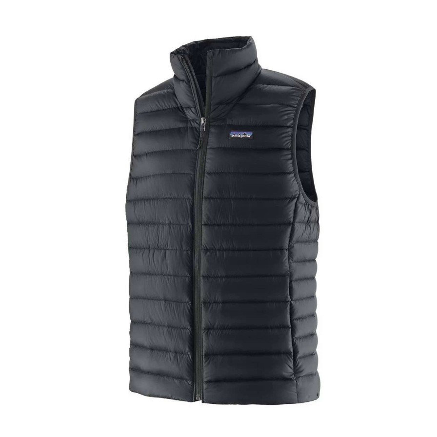 Jackets * | Patagonia Down Sweater Vest Mens In Black