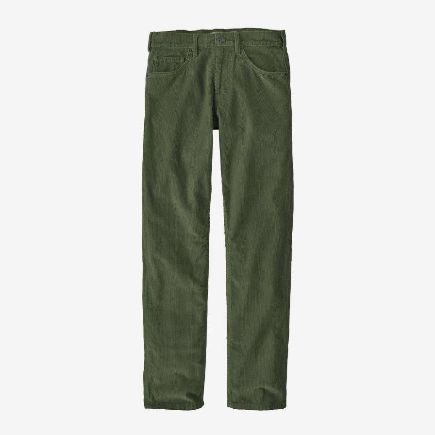 Bottoms * | Patagonia Organic Cotton Corduroy Jeans Reg Mens In Industrial Green