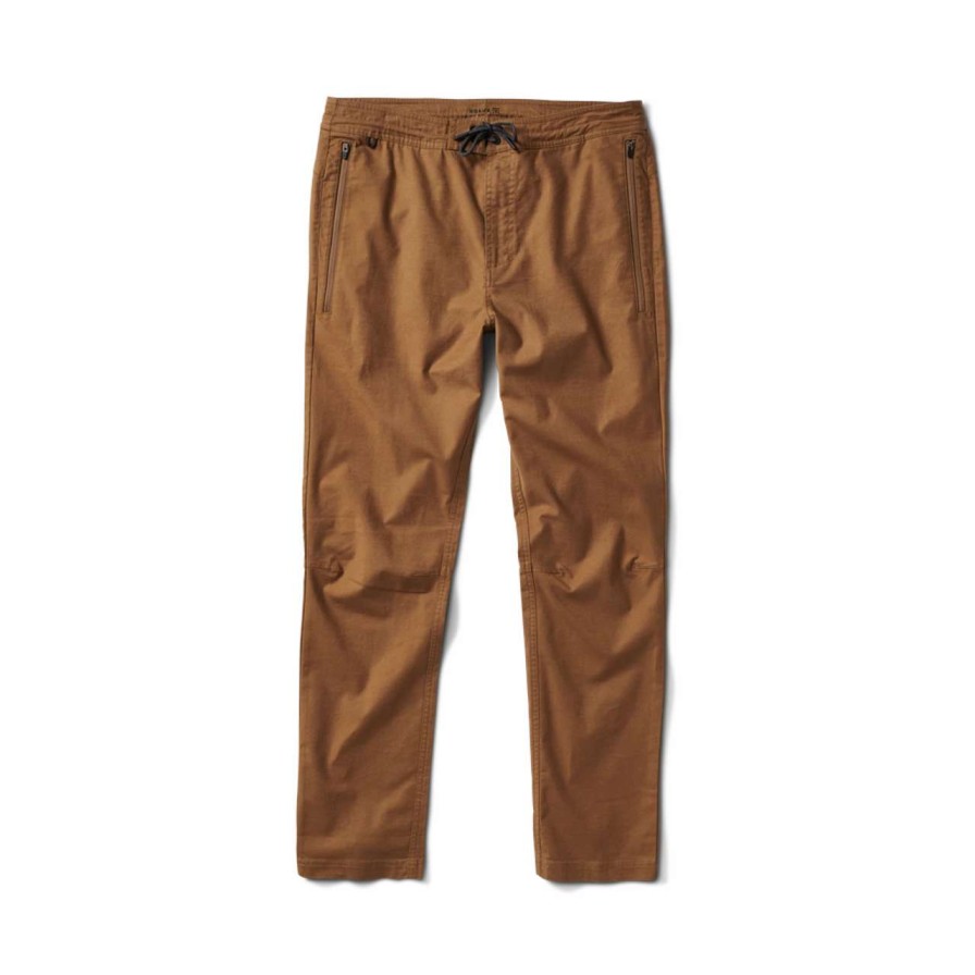 Bottoms * | Roark Layover 2.0 Pant Mens In Dark Khaki Brown