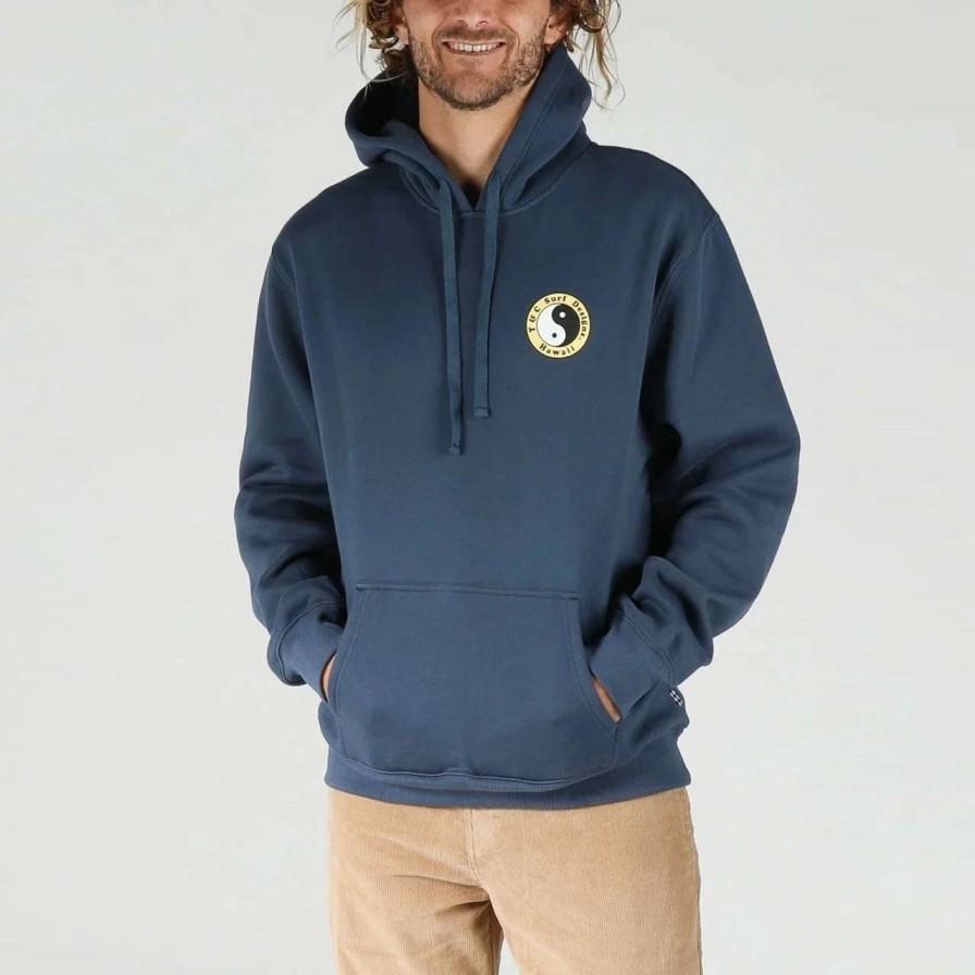 Jumpers & Hoodies * | Town & Country Og Pop Hood Mens In Pacific Blue