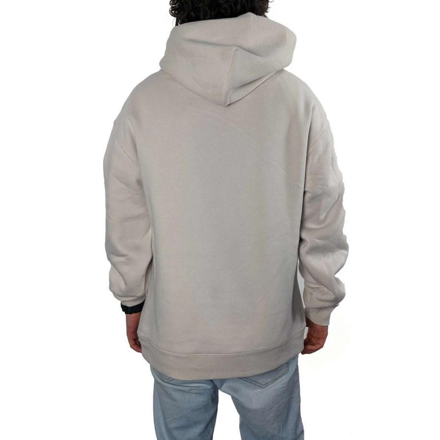 Jumpers & Hoodies * | Trigger Bros X Jack Miers Summer Relax Fit Hoodie Mens In Bone Beige