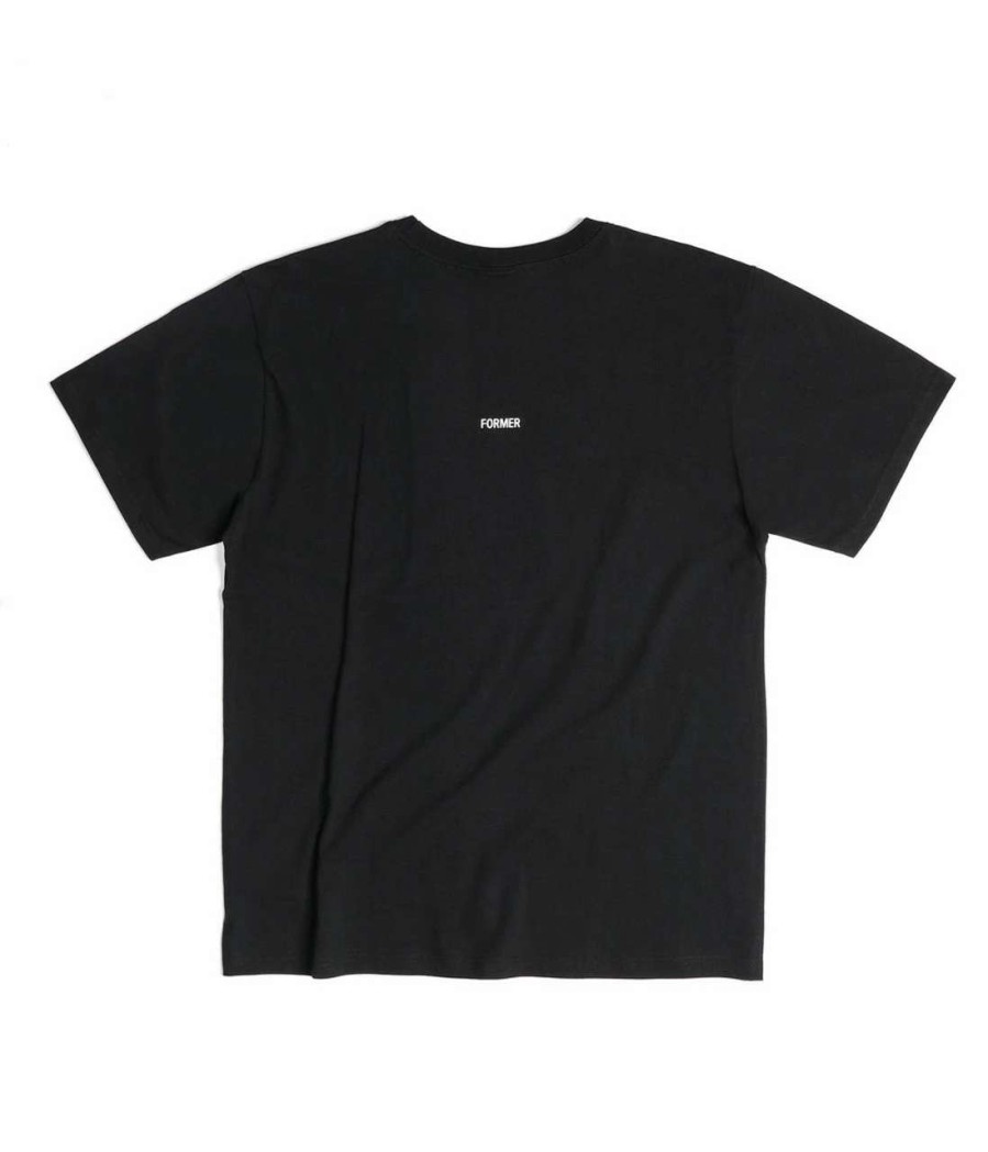 Tees * | Former Crux Fuz Tee Mens In Black