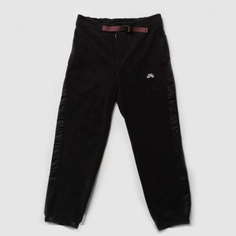 Bottoms * | Nike Sb Novelty Fleece Pant Mens In Black White