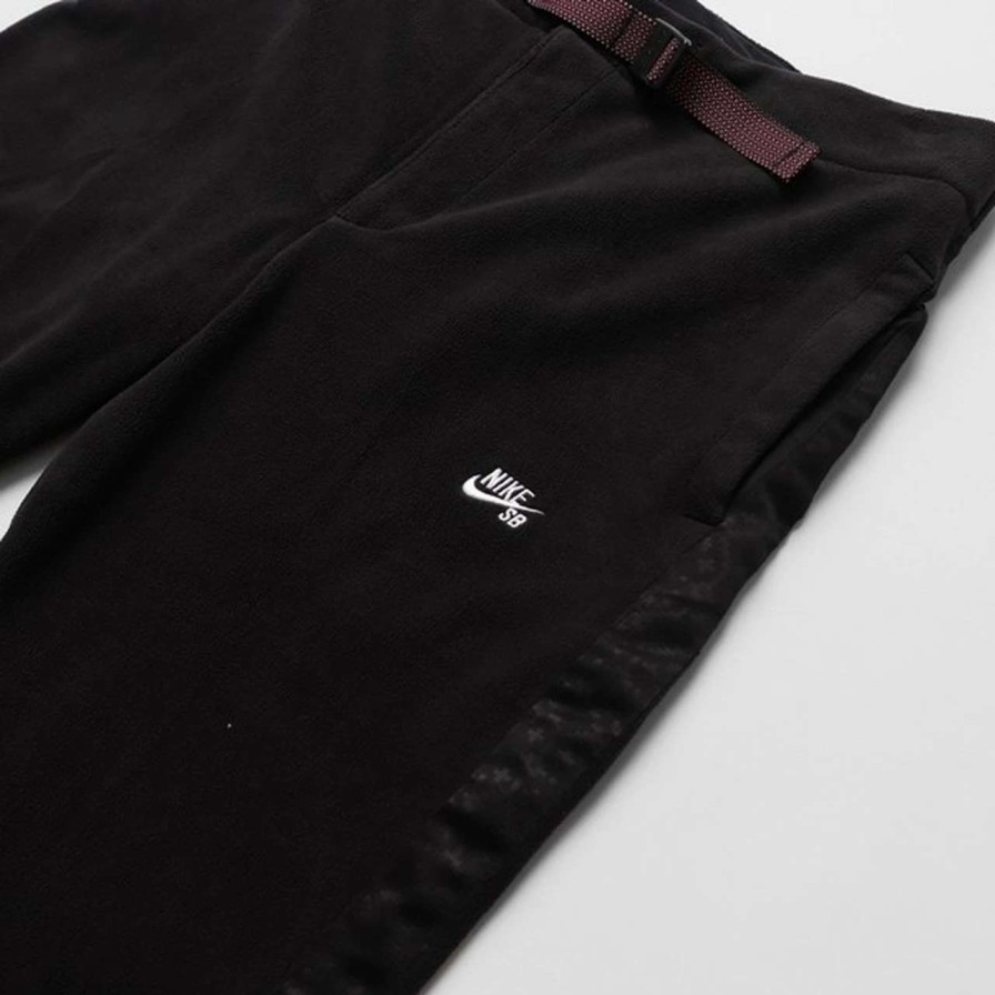 Bottoms * | Nike Sb Novelty Fleece Pant Mens In Black White