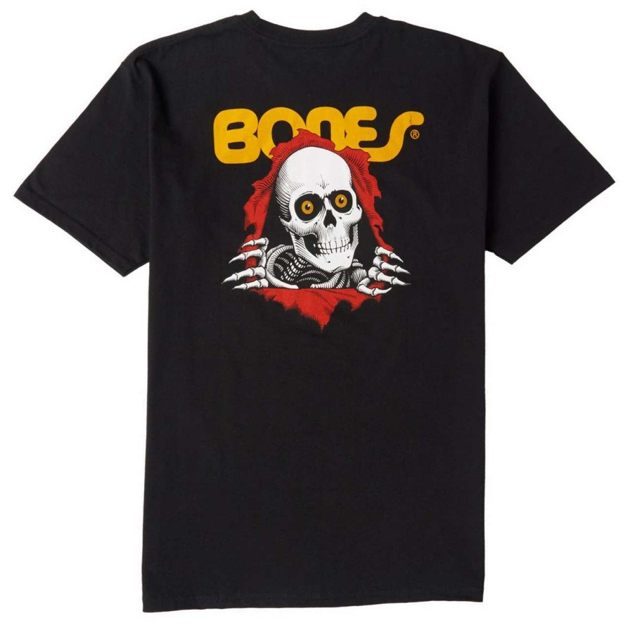 Tees * | Powell Peralta Skull Ripper Tee In Black