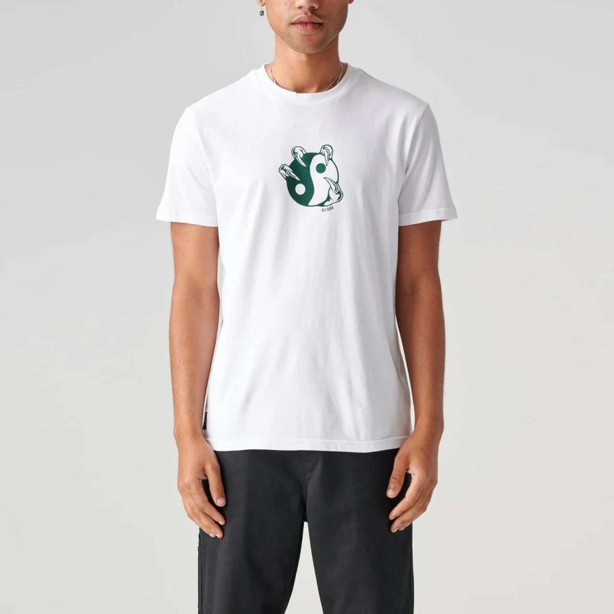 Tees * | Globe Unbalanced Tee Mens In White