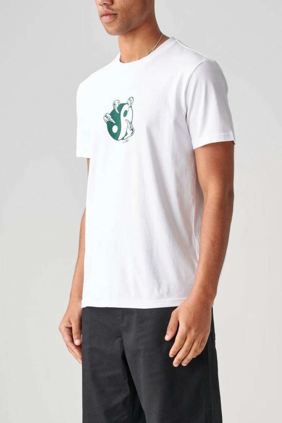 Tees * | Globe Unbalanced Tee Mens In White