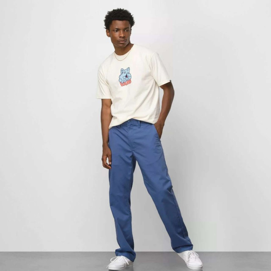 Bottoms * | Vans Authentic Chino Relaxed Pant Mens In True Navy Blue