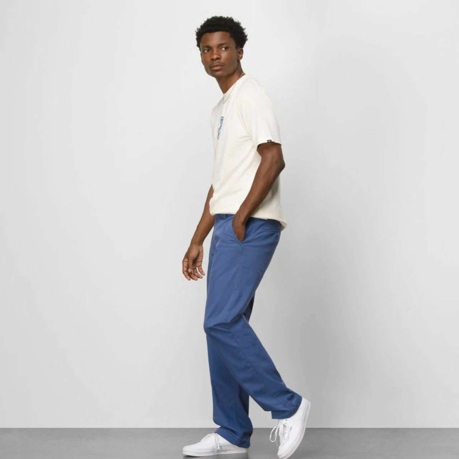 Bottoms * | Vans Authentic Chino Relaxed Pant Mens In True Navy Blue