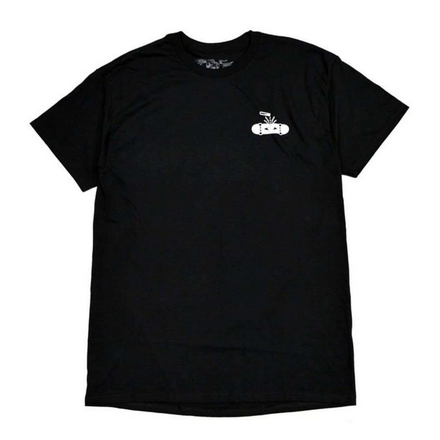 Tees * | Toy Machine Vaccine Tee Mens In Black