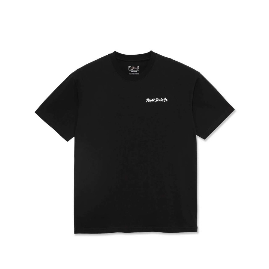 Tees * | Polar Skate Co Campfire Tee Mens In Black