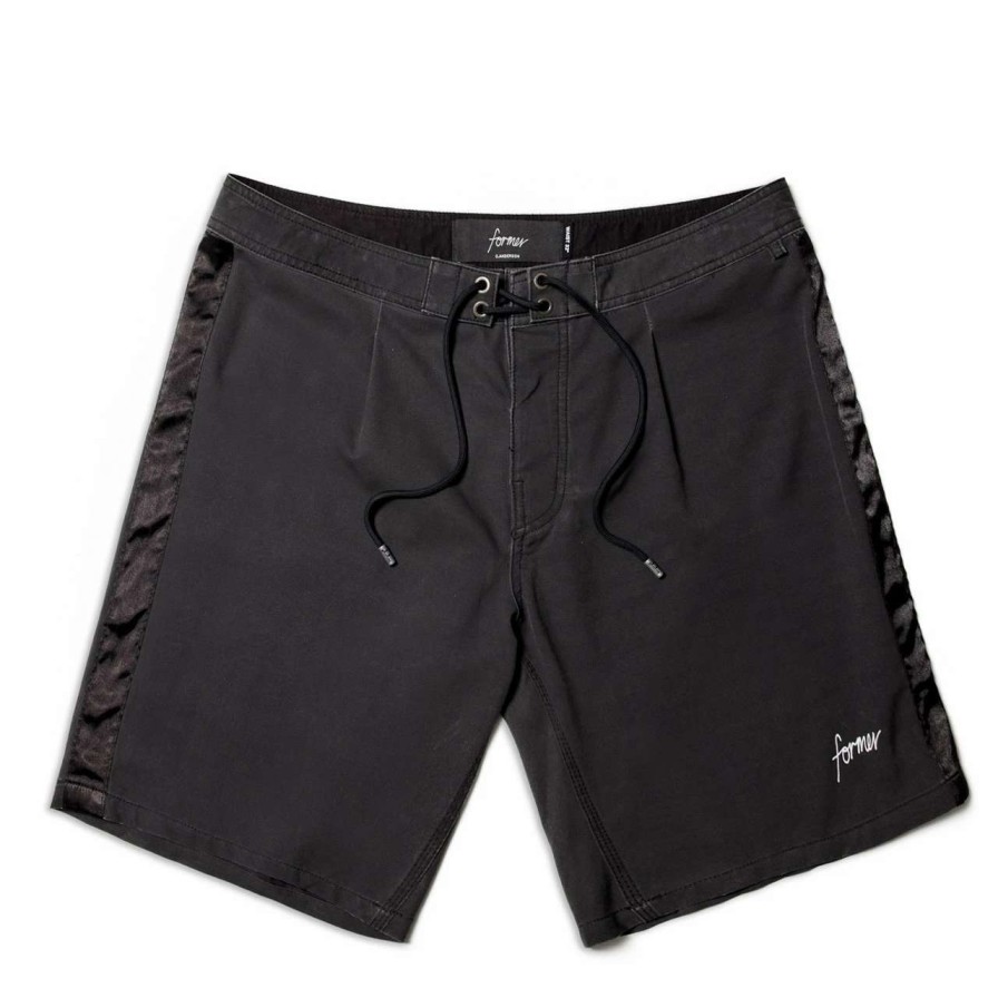 Bottoms * | Former Colourless Trunk Mens In Black