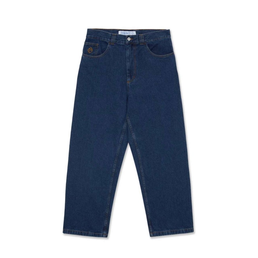 Bottoms * | Polar Skate Co Big Boy Jeans Mens In Dark Blue