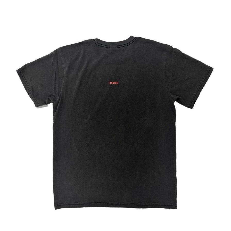 Tees * | Former Crux Tee Mens In Washed Black