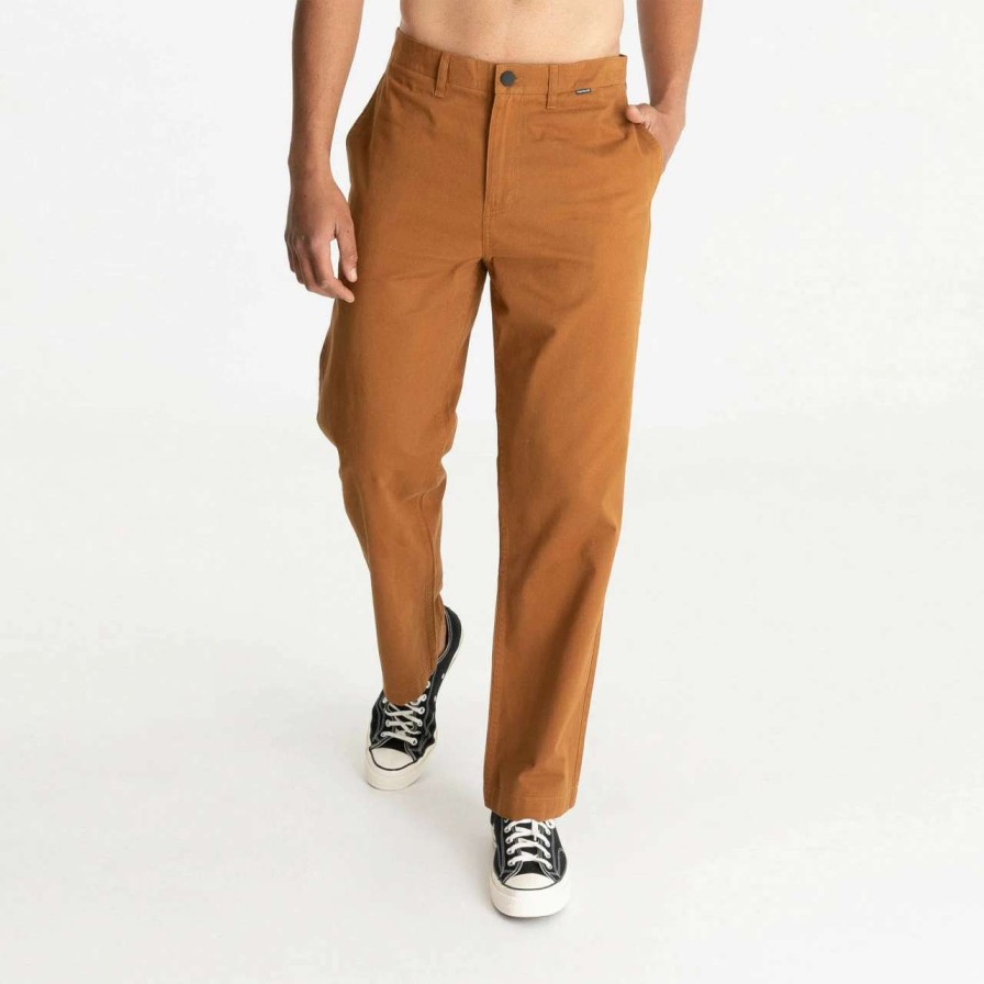 Bottoms * | Hurley Cruiser Pleasure Point Pant Mens In Ale Brown