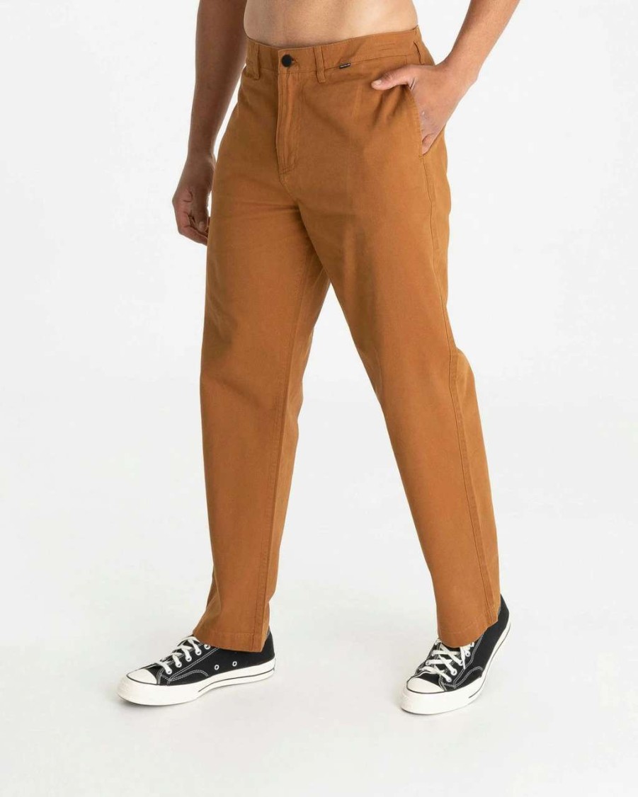 Bottoms * | Hurley Cruiser Pleasure Point Pant Mens In Ale Brown