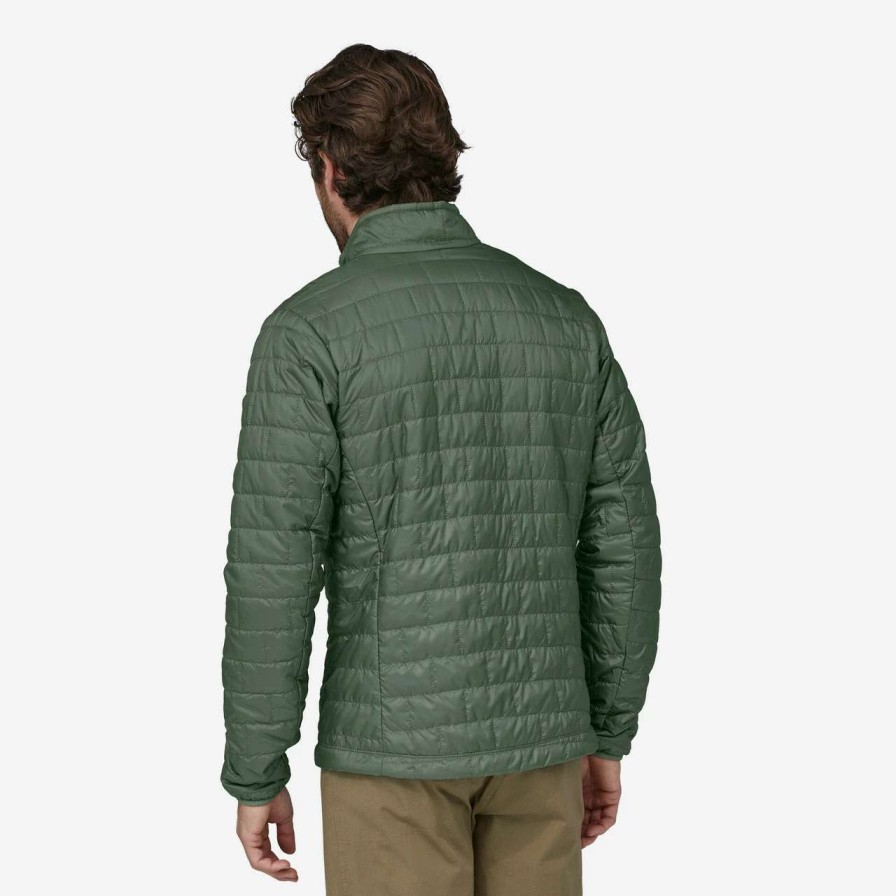 Jackets * | Patagonia Nano Puff Jacket Mens In Hemlock Green