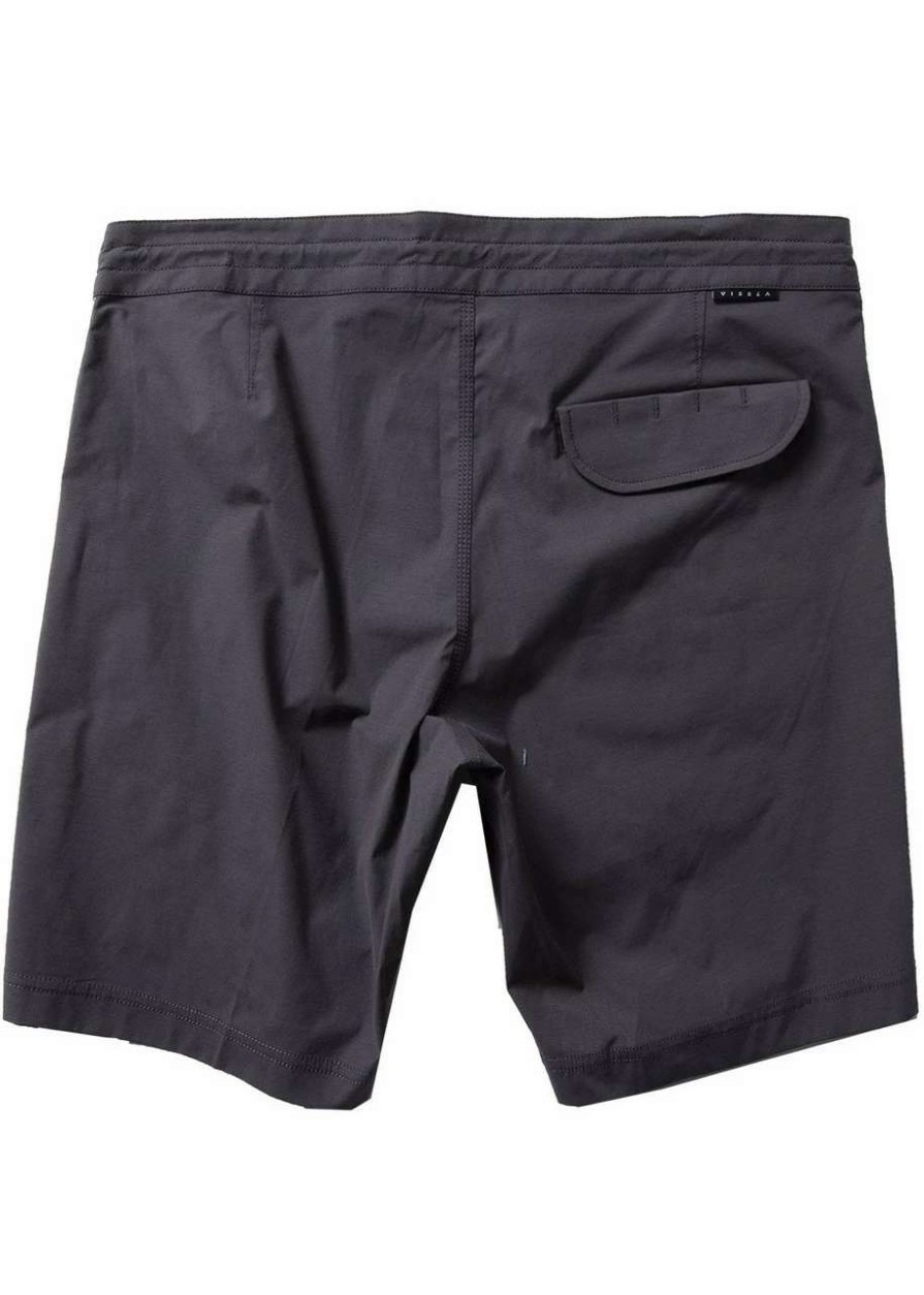 Bottoms * | Vissla Trip Out 17.5In Boardshort Mens In Phantom Black