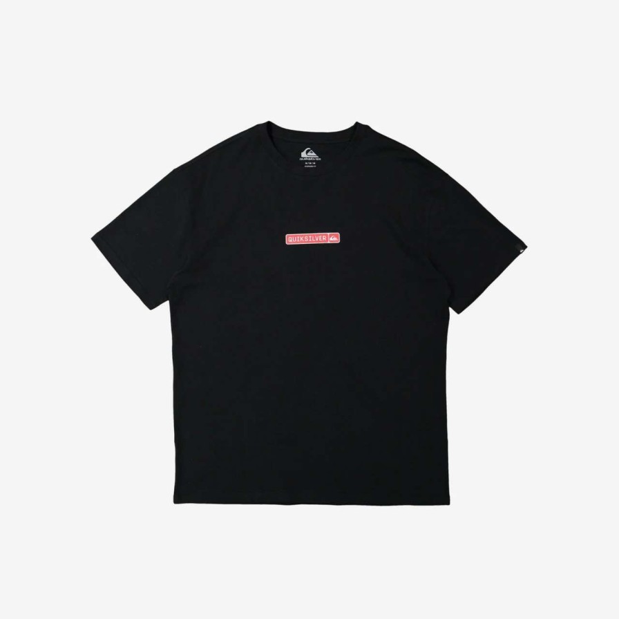 Tees * | Quiksilver Performer Tee Mens In Black