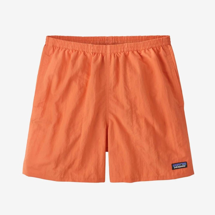 Bottoms * | Patagonia Baggies 5In Short Mens In Climb Hike Surf Tigerlily Orange