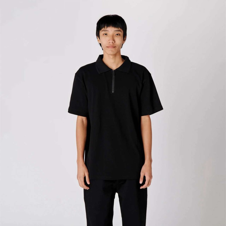 Shirts * | Former Uniform Polo Mens In Black