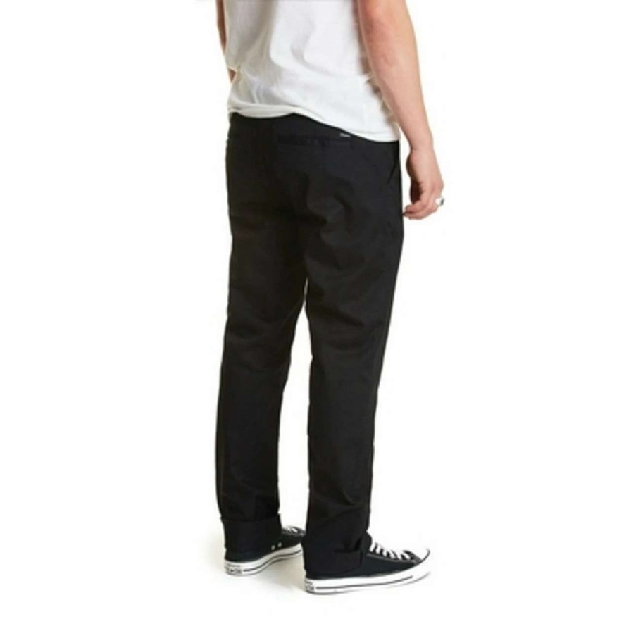 Bottoms * | Brixton Choice Chino Pant Mens In Black