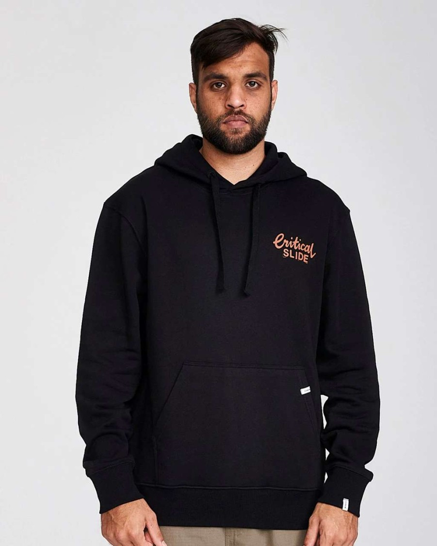 Jumpers & Hoodies * | The Critical Slide Society Creator Hoodie Mens In Vintage Black