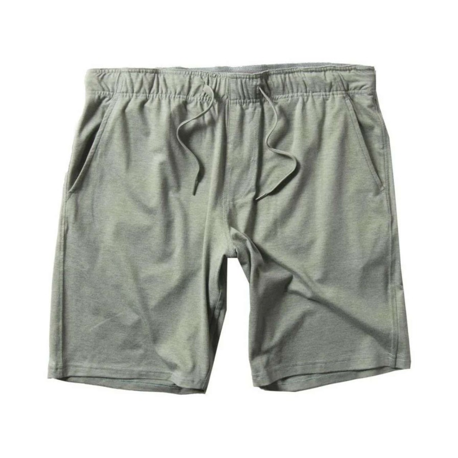 Bottoms * | Vissla Comp Lite Eco 18In Elastic Walkshort Mens In Army Heather Green