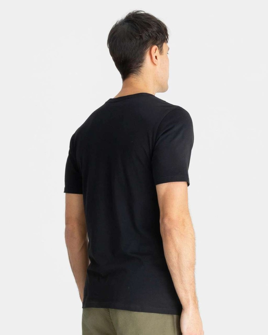 Tees * | Hurley Everyday Wash One And Only Solid Tee Mens In Black