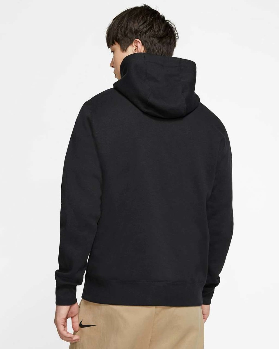 Jumpers & Hoodies * | Nike Sportswear Club Hoodie Mens In Black