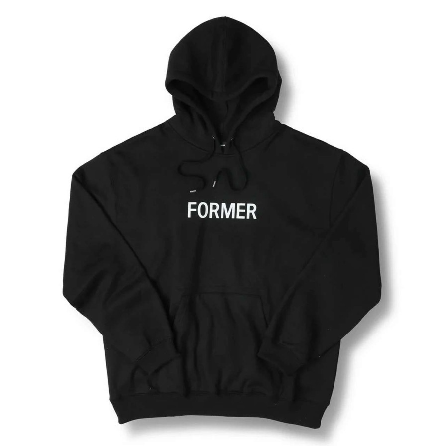 Jumpers & Hoodies * | Former Legacy Hoodie Mens In Black